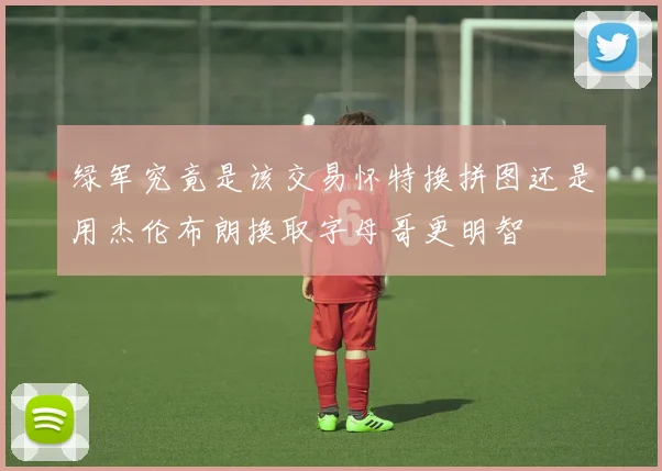 绿军究竟是该交易怀特换拼图还是用杰伦布朗换取字母哥更明智